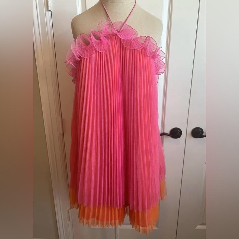 Amur Tate Halter Mini Tulle Dress size 8